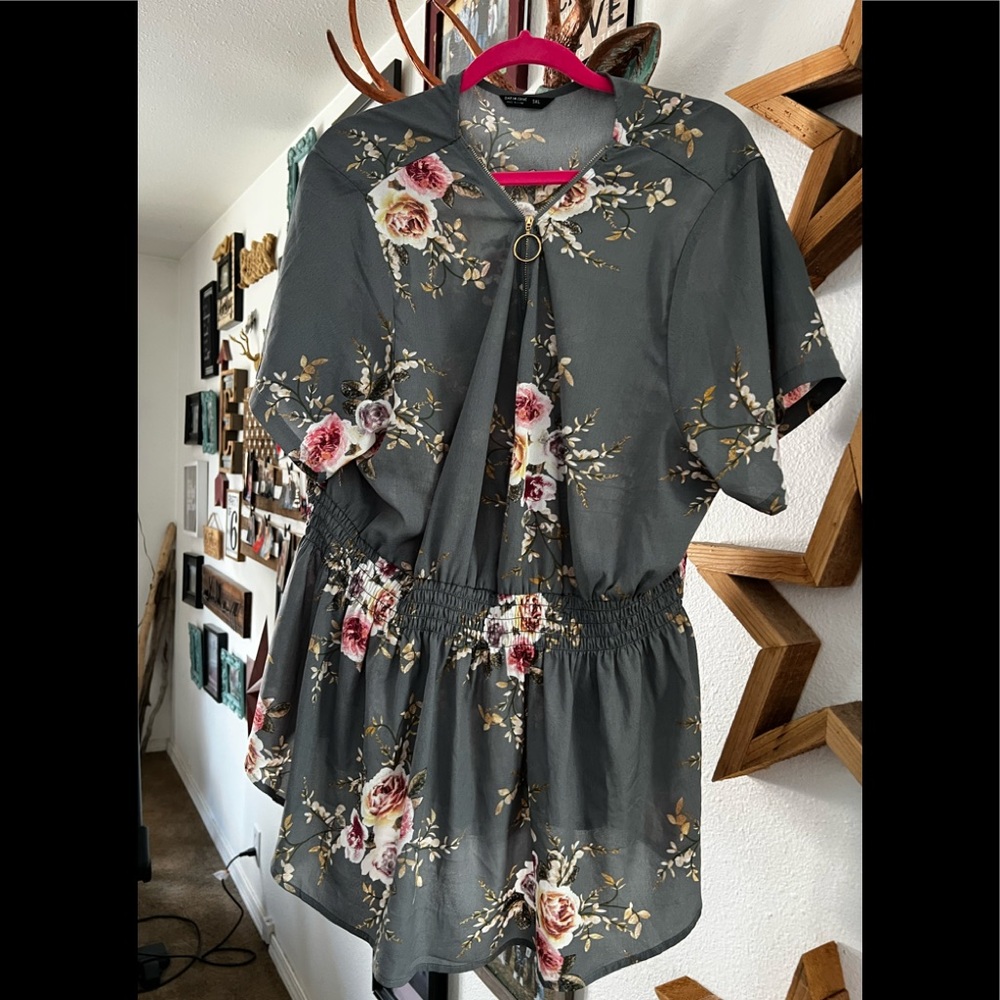 Shien floral top